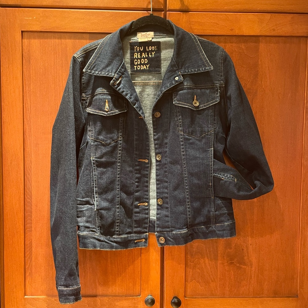 Dark Wash Denim Jacket - Dick & Jayne (M)